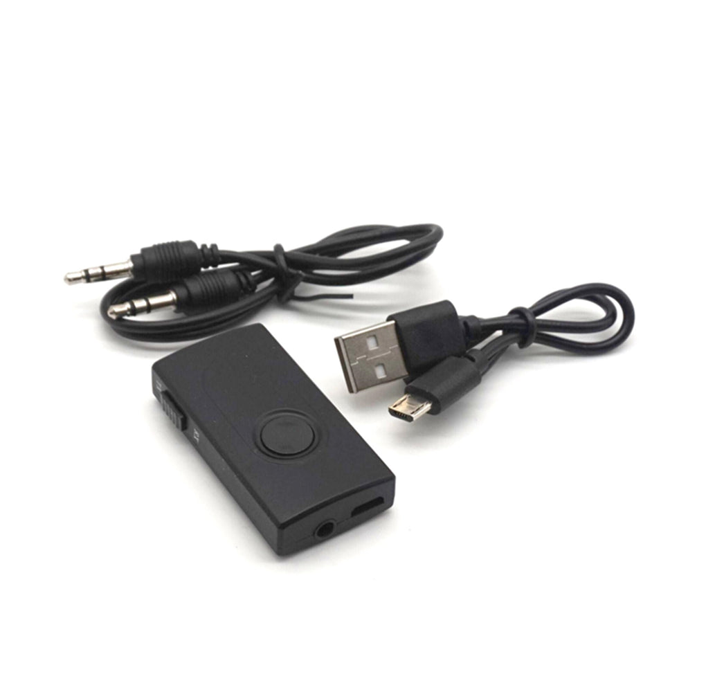 Plugadget 2 in 1 Bluetooth Transmitter Receiver Wireless A2DP 3.5mm Stereo Audio Music Adapter with aptX & aptX for TV DVD Mp3