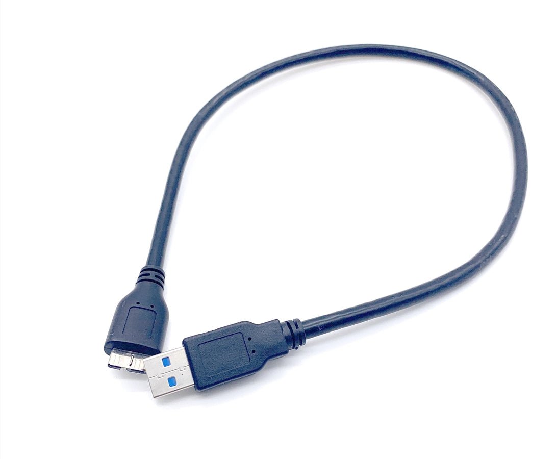 Plugadget 2PCS USB 3.0 Cable SuperSpeed USB3.0 Type A to Micro B Data Sync Charge Cable for External Hard Drive Disk HDD Samsung S5 Note3