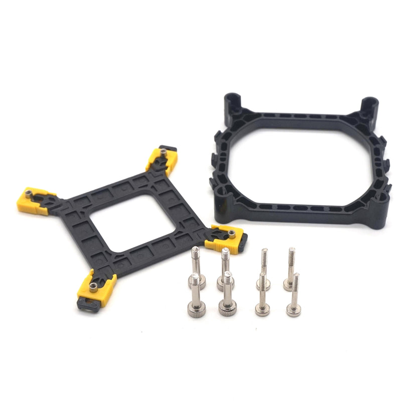 Plugadget PC CPU Cooler Mounting Bracket Heatsink Holder Base Backplate Kit For Intel 115X/1366/2011