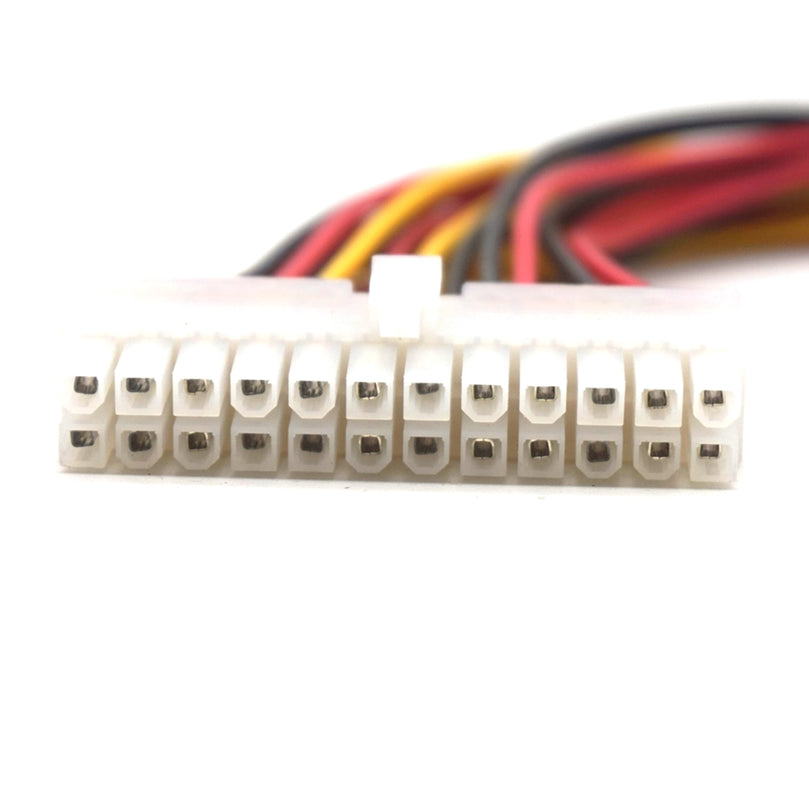 Plugadget Supply Extension Cable Internal PC PSU TW Power Lead Connector Wire JETTING New 30CM 1Pcs ATX 24 Pin Male to 24Pin Female Power