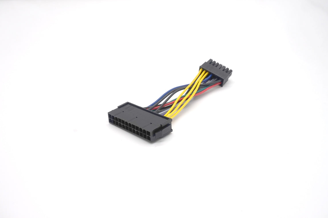 Plugadget ALLOYSEED ATX 24pin to 14pin Adapter Power Cable 18AWG Cord for Lenovo for IBM Q77 B75 A75 motherboard main board