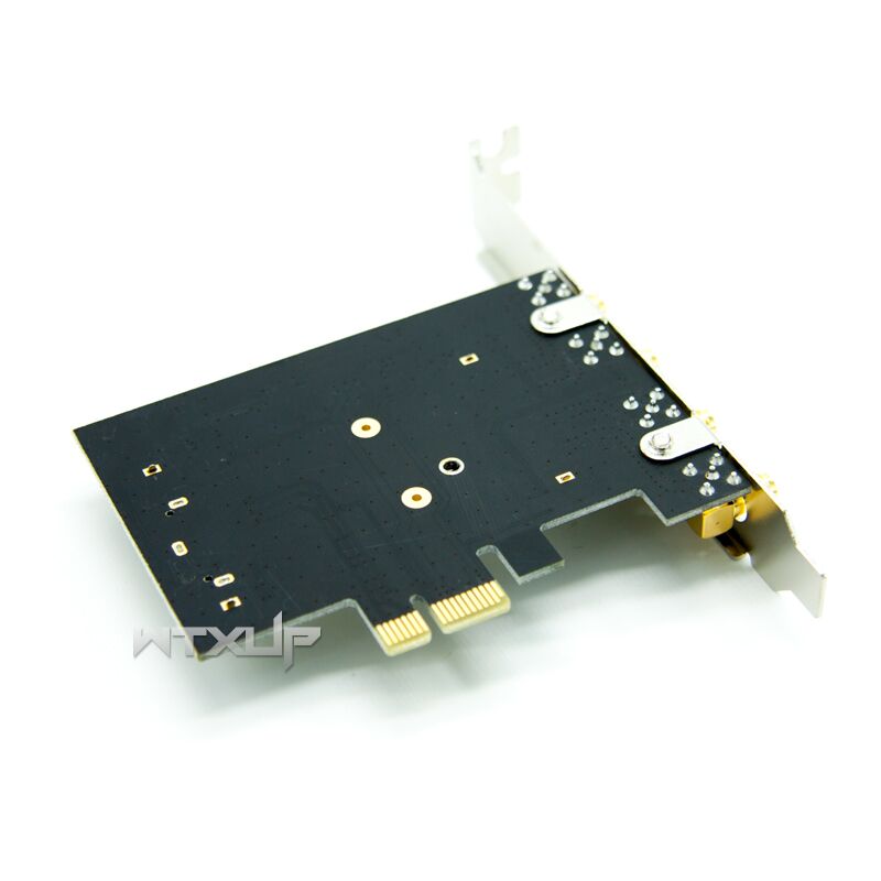 Plugadget BCM94331 BCM94360CD BCM943602CDP WLAN Card to Desktop PC PCI-E pcie pci express 1X 16X converter Adapter for Apple WIFI Card