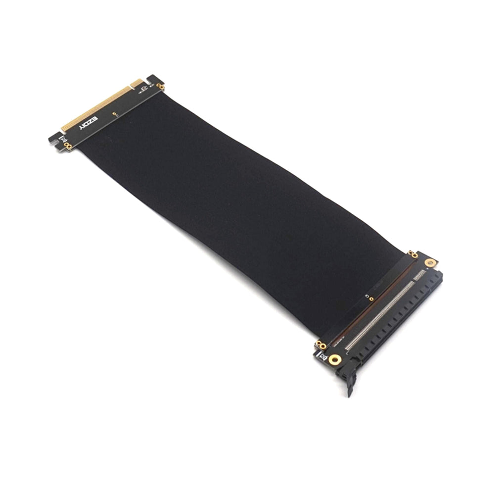 Plugadget High Speed PC Graphics Cards PCI Express Connector Cable Riser Card PCI-E 16X Flexible Cable Extension Port Adapter