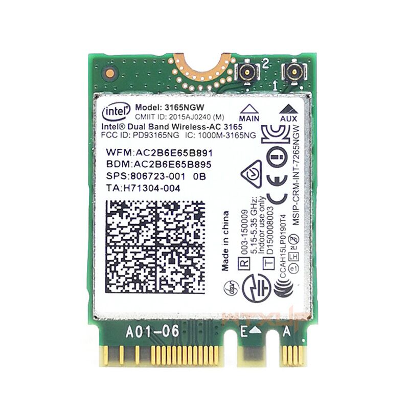 3165NGW Wireless Card