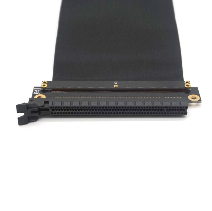 Plugadget High Speed PC Graphics Cards PCI Express Connector Cable Riser Card PCI-E 16X Flexible Cable Extension Port Adapter