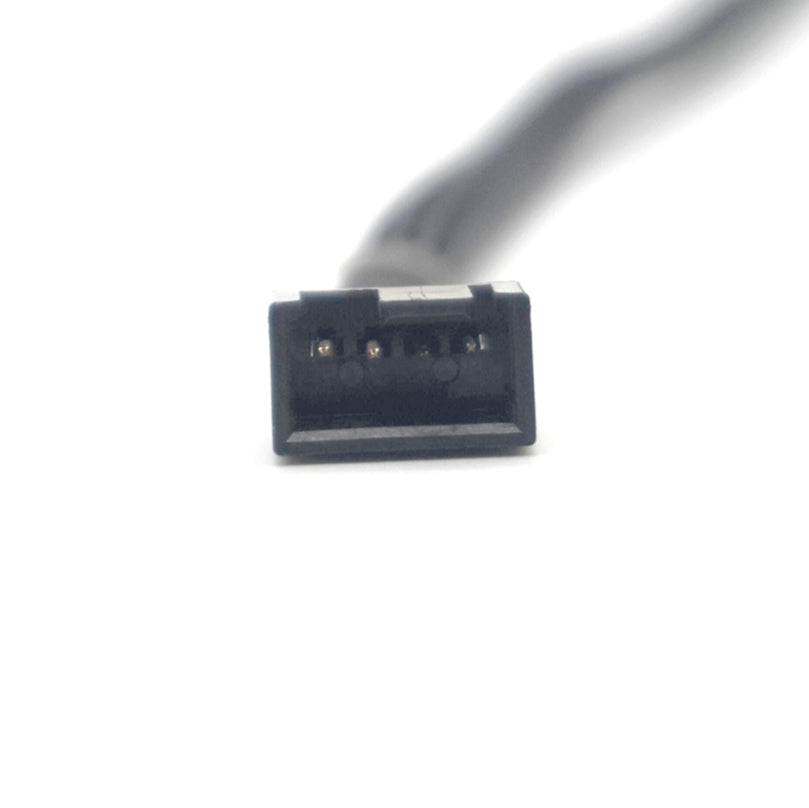 Plugadget 2pcs Computer Motherboard 4Pin Female To PWM Fan 4 Pin Male Power Extension Cable Cord Wire PC Cooler Parts 25cm