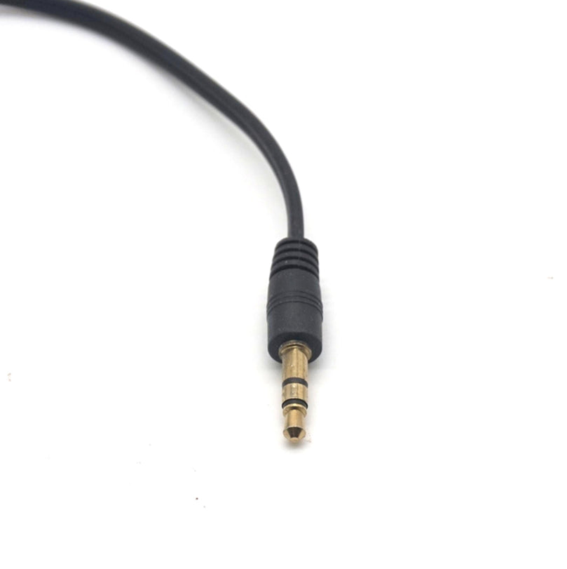 Plugadget 2PCS 3.5mm 1 in 2 Couples Audio Line Earbud Headset Headphone Earphone Splitter For Pad Phone Android Mobile MP3 MP4