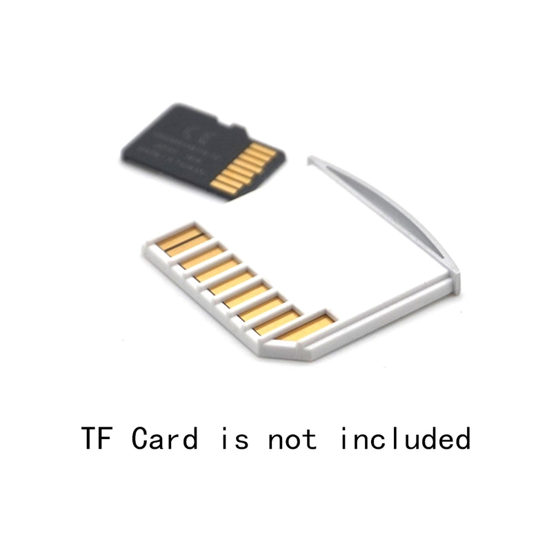 Plugadget 2Pcs MicroSD Adapter For Macbook Air MicroSD TF to SD Card Memory Card Portable Converter Adapter