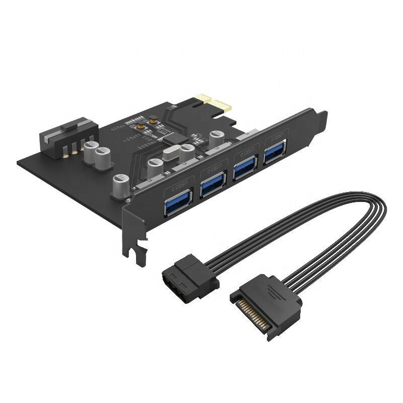 4 Port USB3.0 PCIe Card