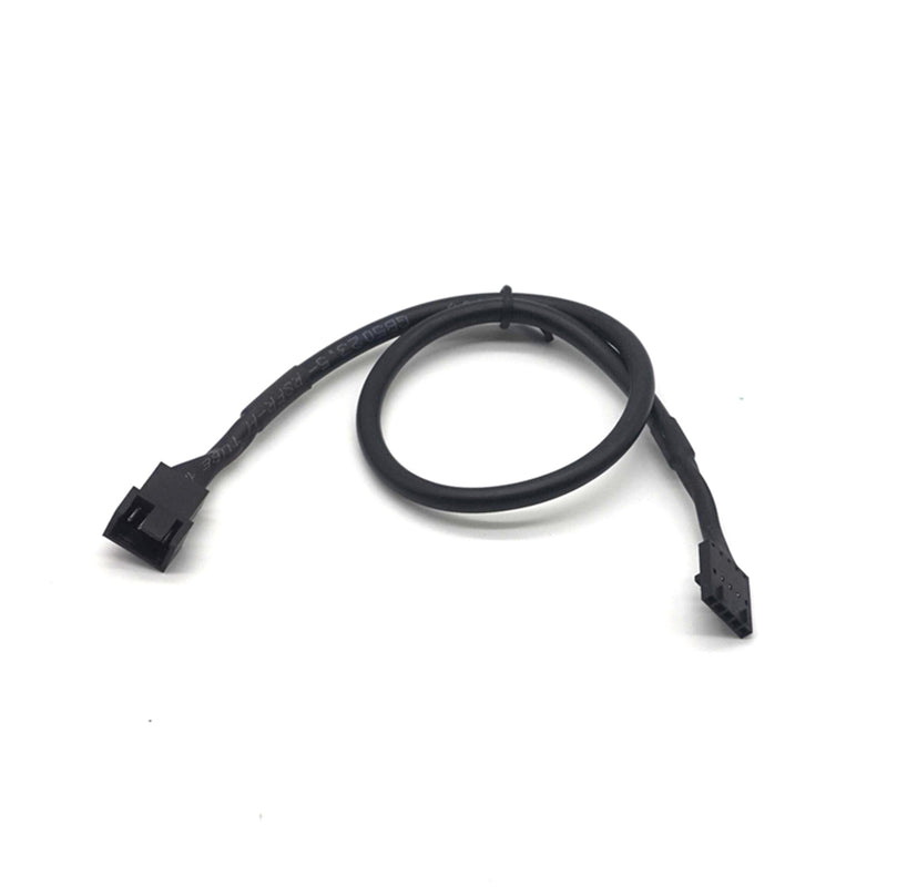 Plugadget 2PCS 5Pin to 4Pin Fan Connector Adapter For Dell Converter Extension Cable Wire For Dell styles 5 pin Latch styles PC Laptop