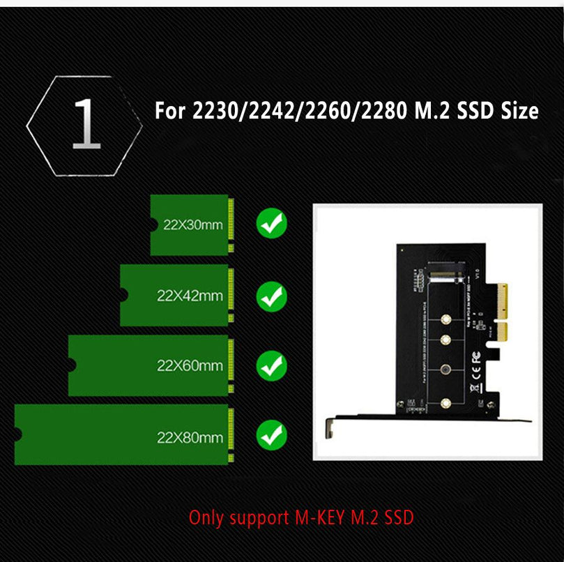 M.2 NGFF to PCI-E
