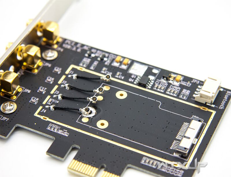 Plugadget BCM94331 BCM94360CD BCM943602CDP WLAN Card to Desktop PC PCI-E pcie pci express 1X 16X converter Adapter for Apple WIFI Card