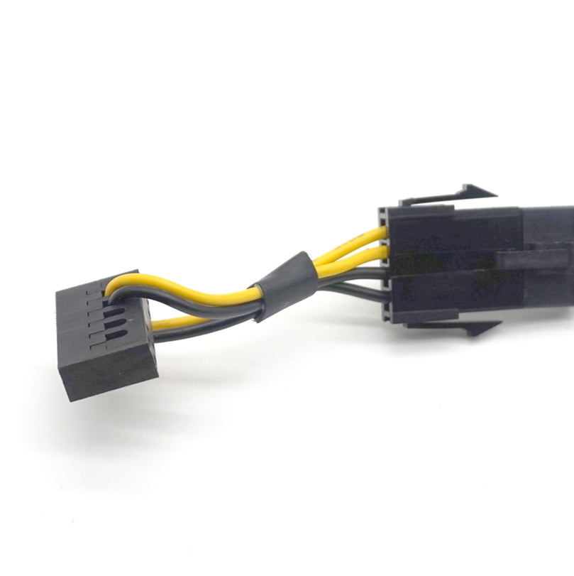 Plugadget 15 Pin SATA Cable Male to 4-Port Cooler Cooling Fan 3 Pin Socket 12V Power Supply Cable CORD 22AWG Wire for PC DIY
