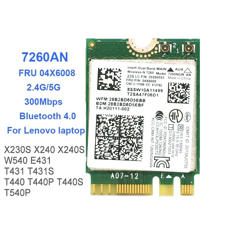 7260NGW AN Wireless Card