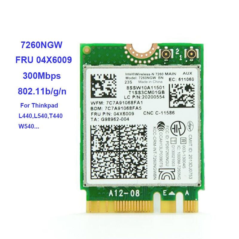 7260NGW Wireless WIFI Card