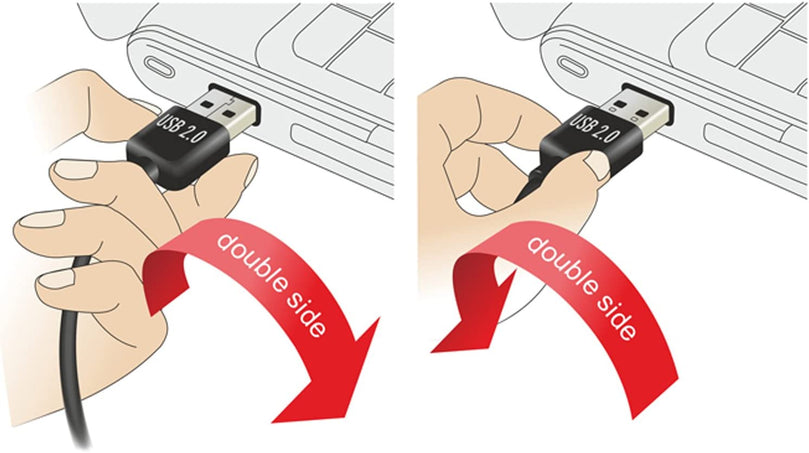 Plugadget Reversible Left Right Angled 90 Degree USB 2.0 Male to Right Angled Micro USB 5Pin Male Cable 25cm