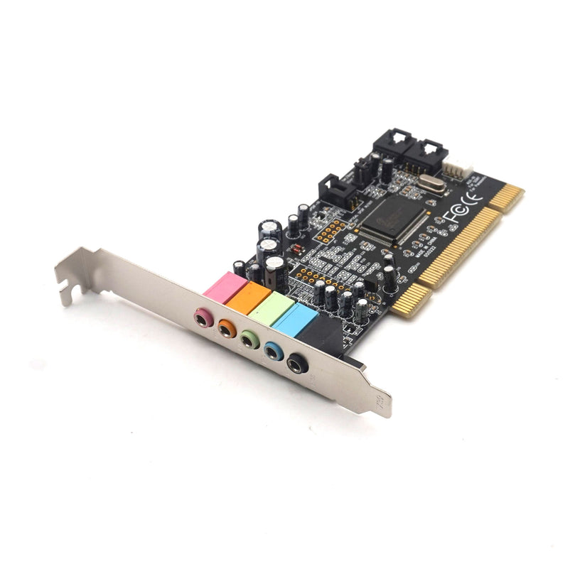 Plugadget Classic PCI Sound Card 5.1CH CMI8738 Chipset Audio Digital Sound Card Desktop Stereo Surround PCI Sound Audio Card