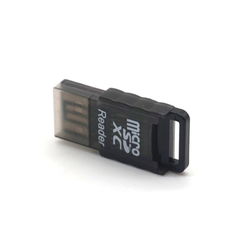 Plugadget 2PCS USB 2.0 Micro SD SDHC TF Flash Memory Card Reader Mini Adapter For Laptop