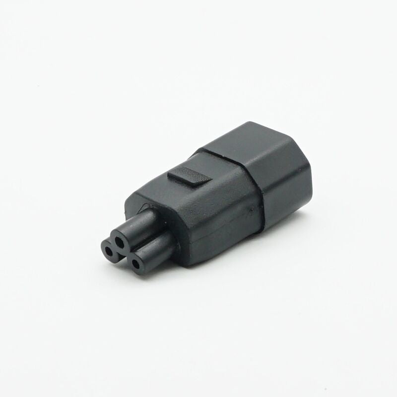 Plugadget IEC 320 C14 male to IEC C5 AC adapter C14 to C5 Adapter AC Power Plug Adapter