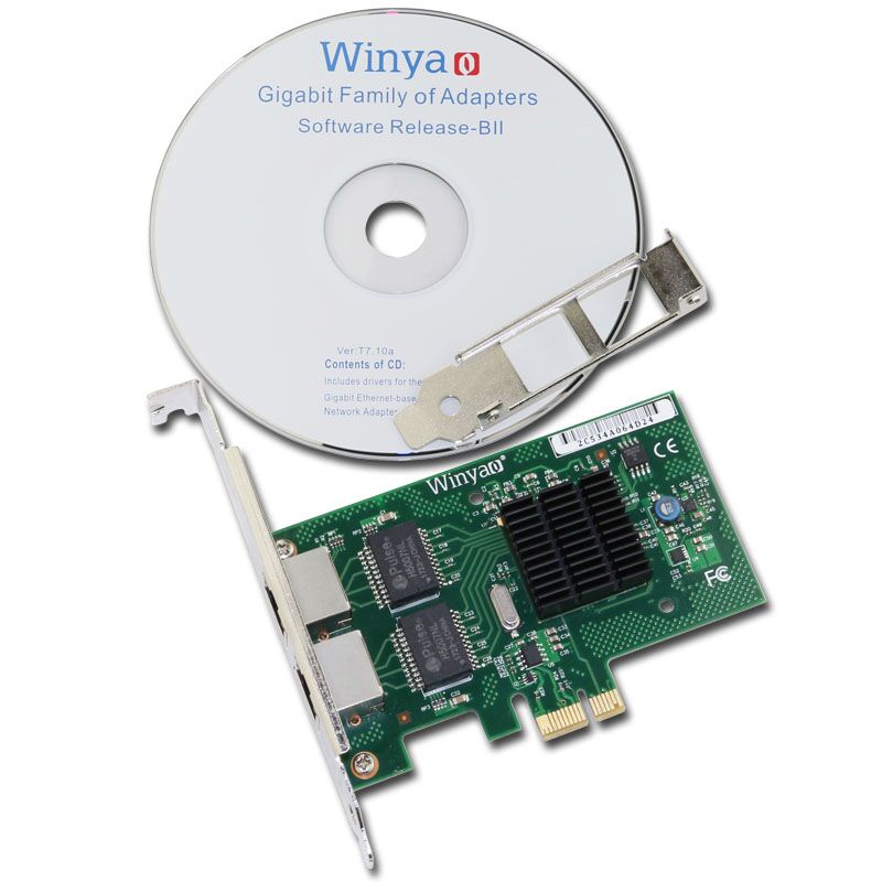 Dual port Gigabit Ethernet