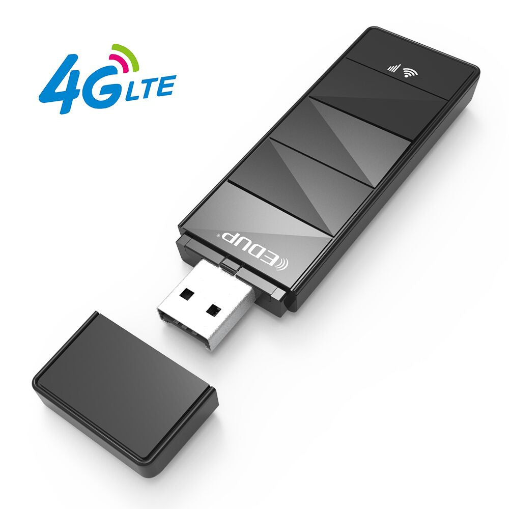 Plugadget 150Mbps 4G USB WiFi Dongle LTE Universal USB Modem Support 3g/4g Nano Sim Card Mobile Broadband for PC Phone etc