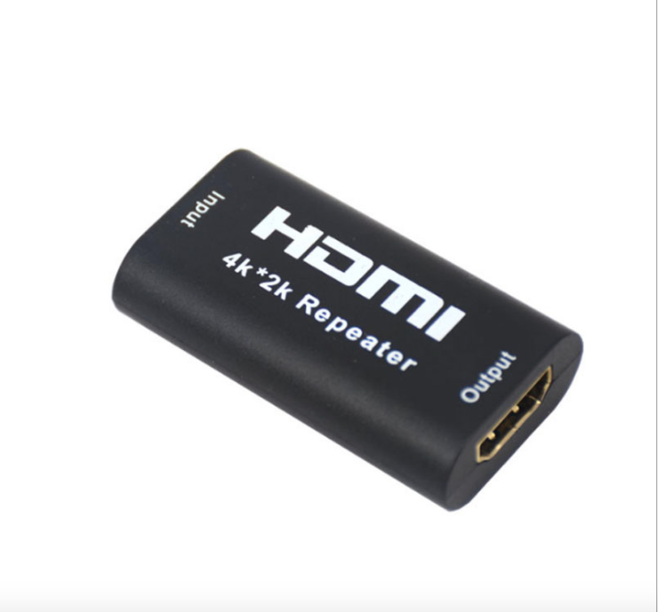 Plugadget Small size HDMI Repeater Extender HDMI Amplifier Booster 130 Feet 40M 4k*2k 1080p