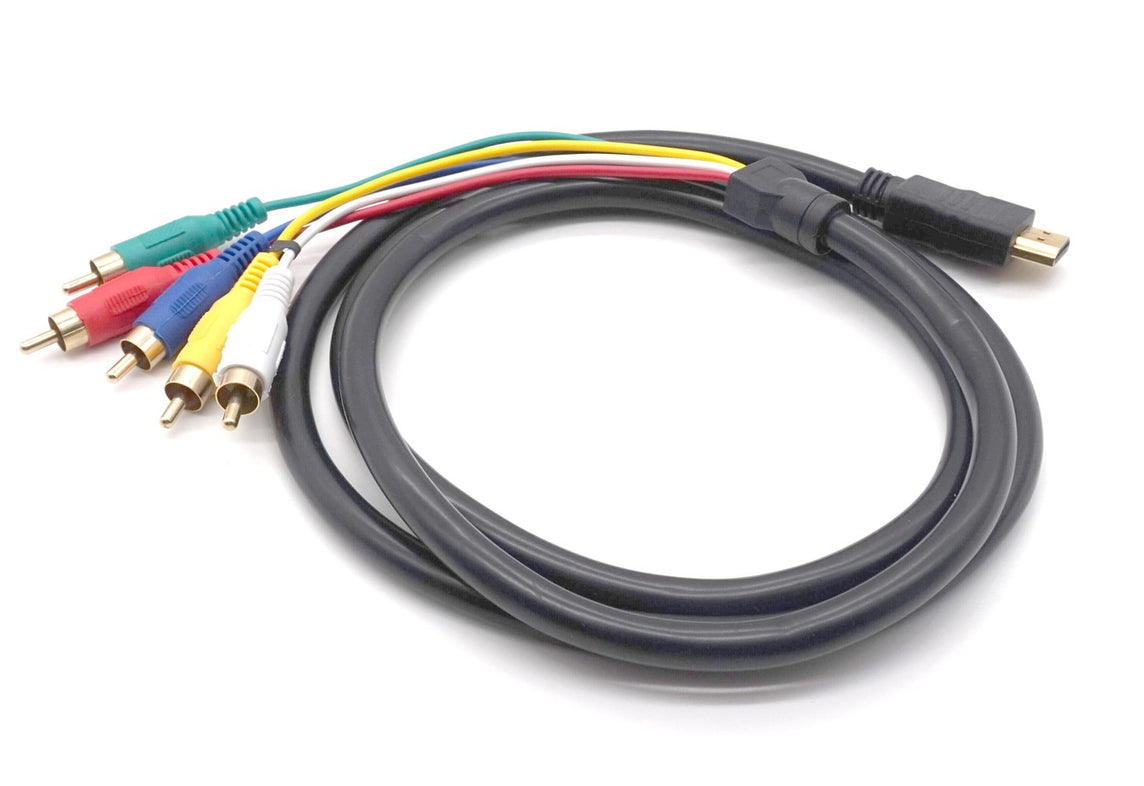 HDMI to 5 RCA