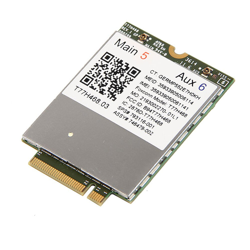 Plugadget For HP elitebook 745 840 850 LT4211 Gobi5000 4G LTE/EVDO/HSPA+/GSM/GPRS/EDGE Wireless WWAN NGFF Module M.2 Card SPS:793116-001