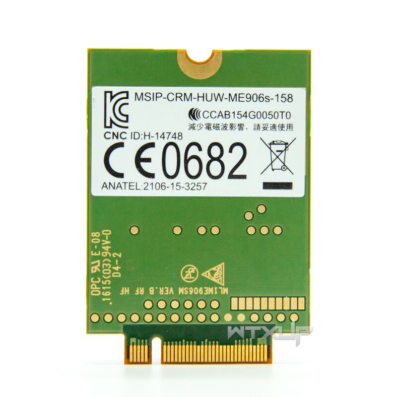 Plugadget Mobile Broadband Card for HP 840 850 LT4132 LTE HSPA+ 4G Module ME906S ME906S-158 845710-003