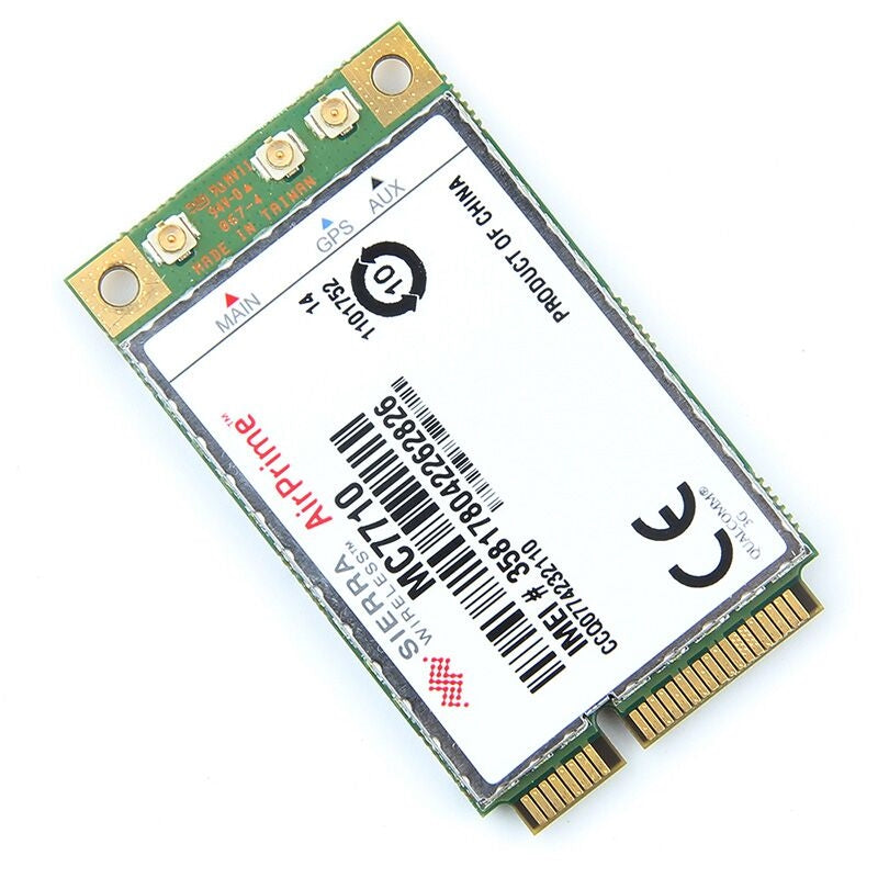 Plugadget Unlocked Sierra Wireless MC7710 4G LTE/HSPA+ 4G 3G Module WWAN Mini PCI-E Card WCDMA EDGE / GPRS /LTE 800/900/2100MHz