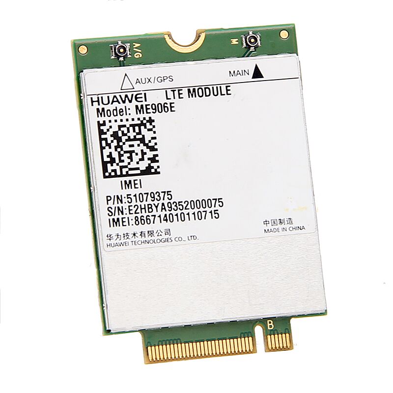 Plugadget Original Unlocked HUAWEI ME906E 4G LTE Module 3G Quad-band GPS WCDMA HSPA+GPRS NGFF Wireless 3G WWAN card for Ultrabook Laptop