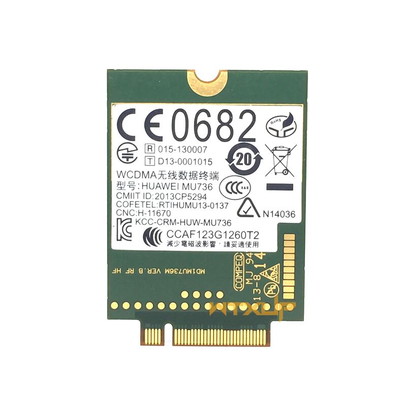 Plugadget Original UNLOCKED MU736 3G NGFF M.2 interface Wireless Card WCDMA/HSP/HSPA+/EDGE/GPRS/GSM Module