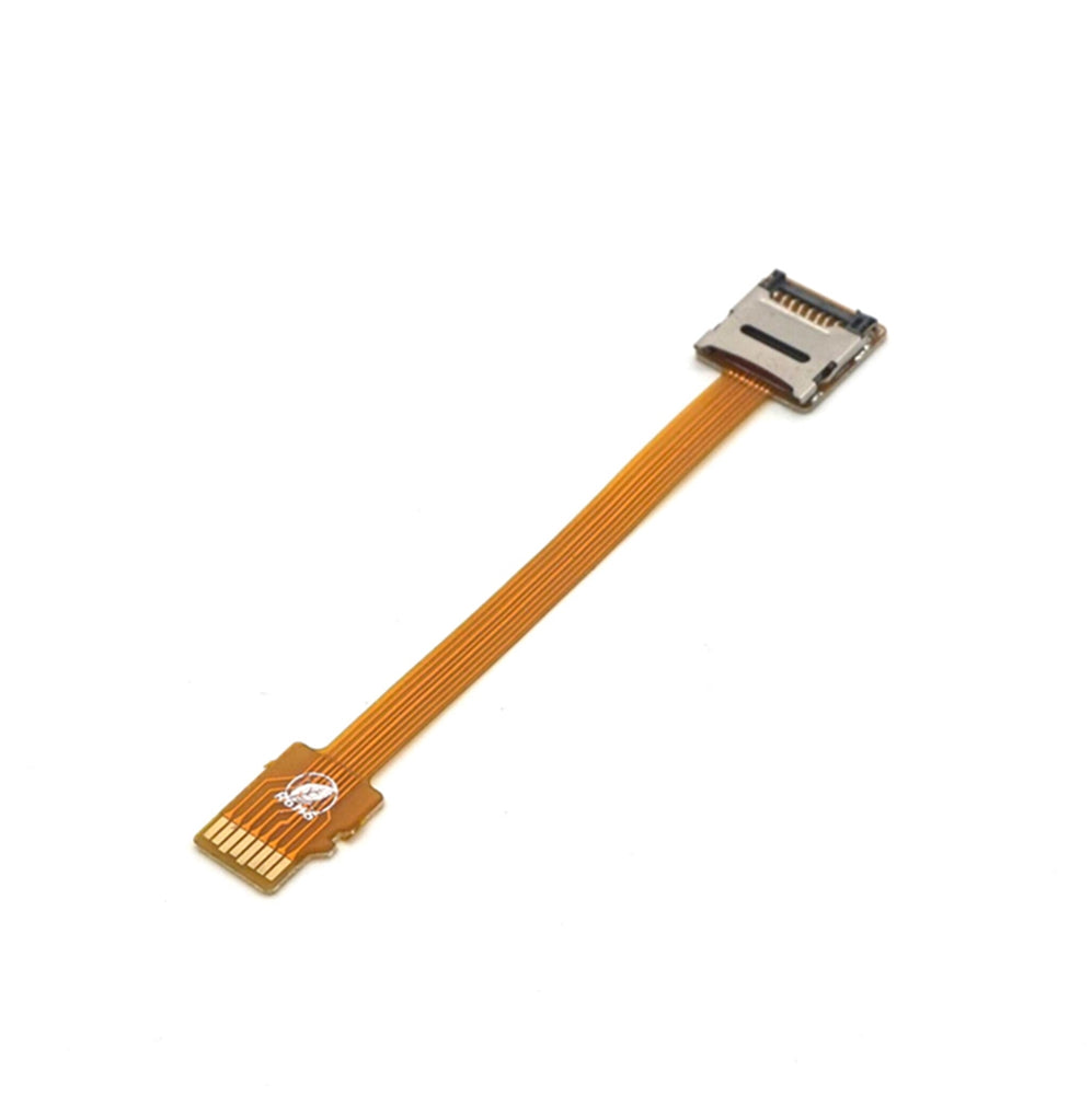 Plugadget Micro SD TF Memory Card Kit Male to Female Extension Cable Soft Flat FPC Cable Extender