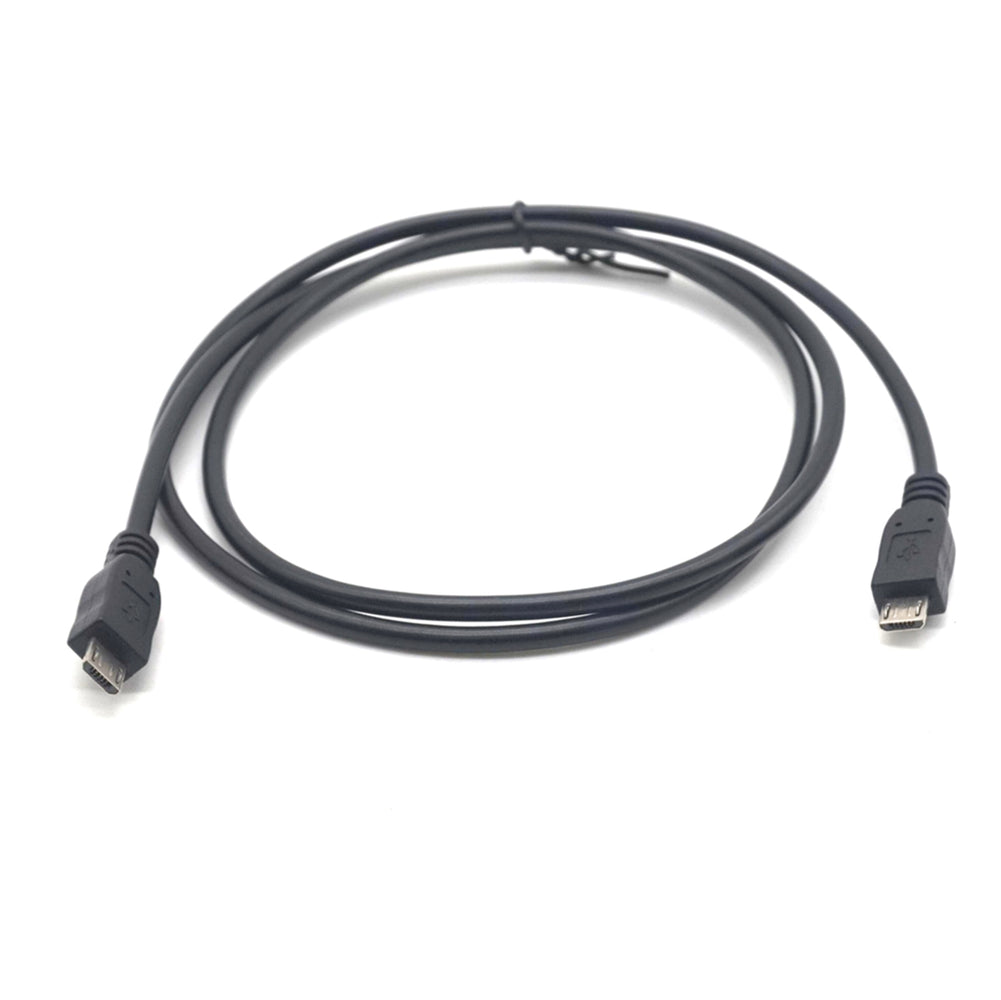 Plugadget 2PCS Micro USB Male To Micro USB Male 5Pin Converter OTG Adapter Data Cable 1M(3.3ft)