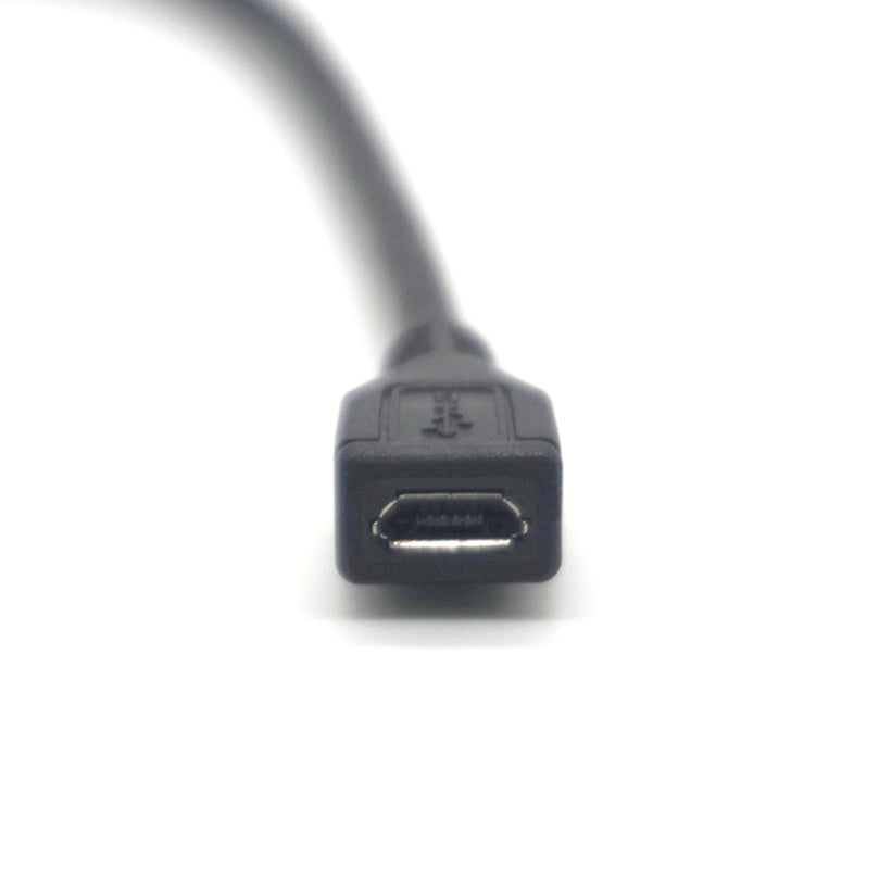 Plugadget Converter Data Cable left and right 90 Degree Micro USB Male To Female Adapter Converter Data Cable