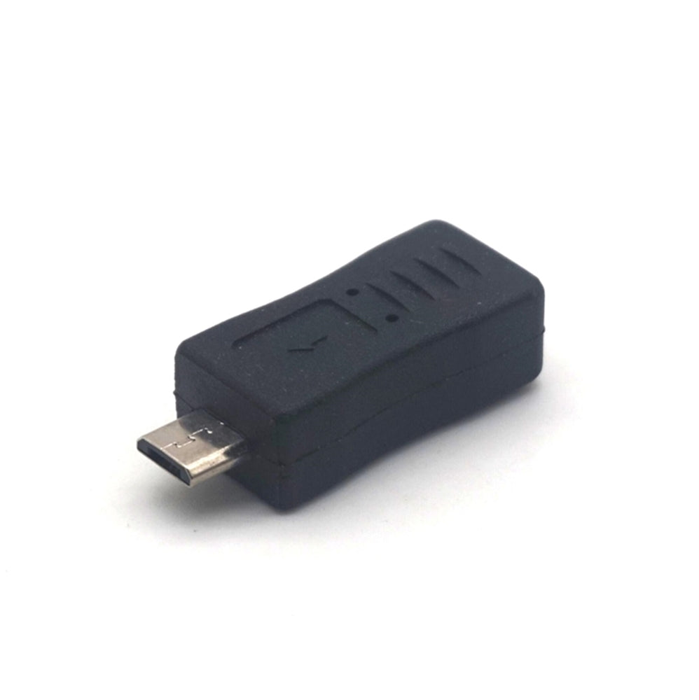 Plugadget Micro USB Male to Mini USB Female B Type Charger Adapter Connector Converter