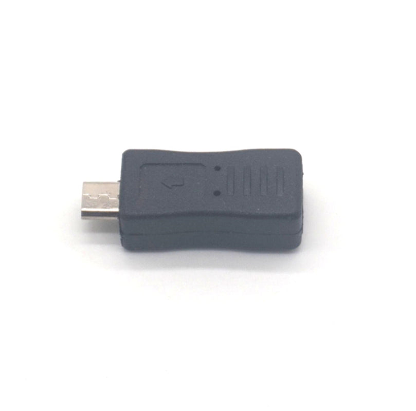 Plugadget Micro USB Male to Mini USB Female B Type Charger Adapter Connector Converter