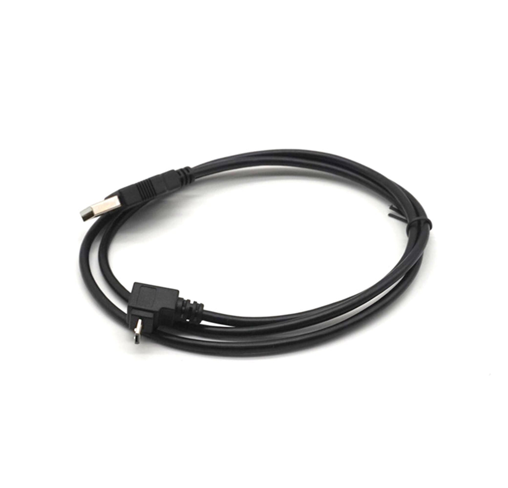 Plugadget USB 2.0 Charger Cable To Micro USB Male 90 Degree UP Down Angled Data Charging Cable