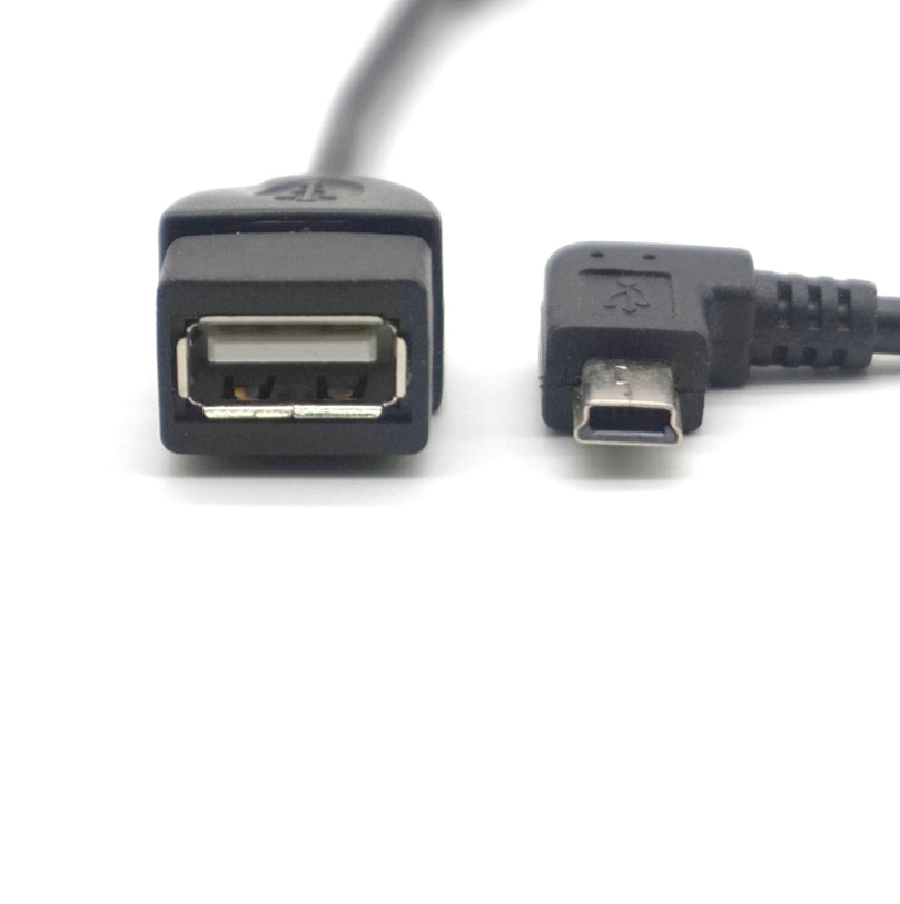 Mini USB 90 degree