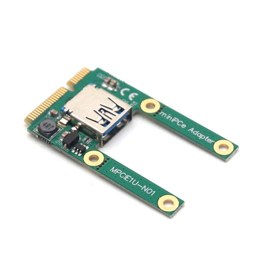 Plugadget Mini PCI-E to USB3.0 PCI Express Card PCI-E to USB 3.0 Expansion Card