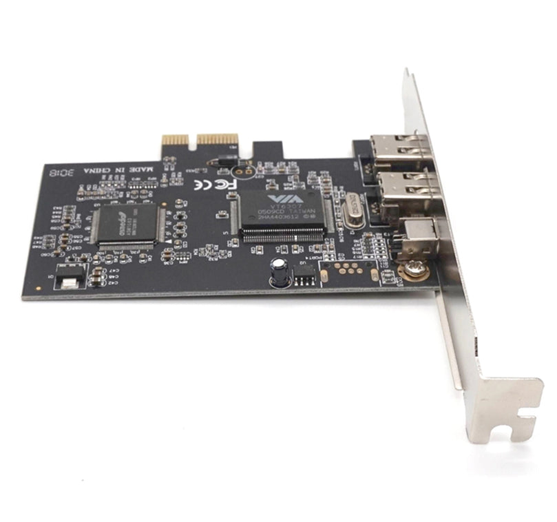 PCIe ieee 1394 firewire card adapter