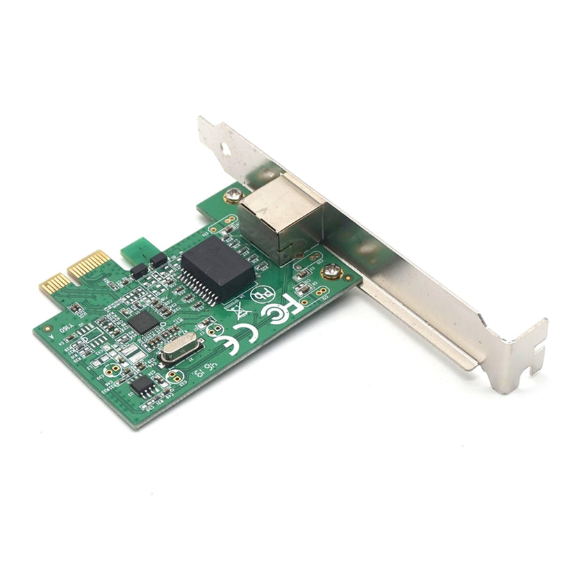 Plugadget PCI-E 10/100/1000M Gigabit Ethernet Network LAN PCIe Card PCIE Network Card