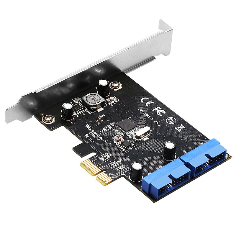 Dual 20 Pin USB 3.0 Controller Card