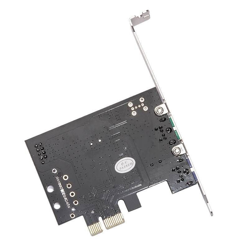 Plugadget PCIE to 2xPS2 PS/2 Port For PC Keyboard Mouse Adapter Card