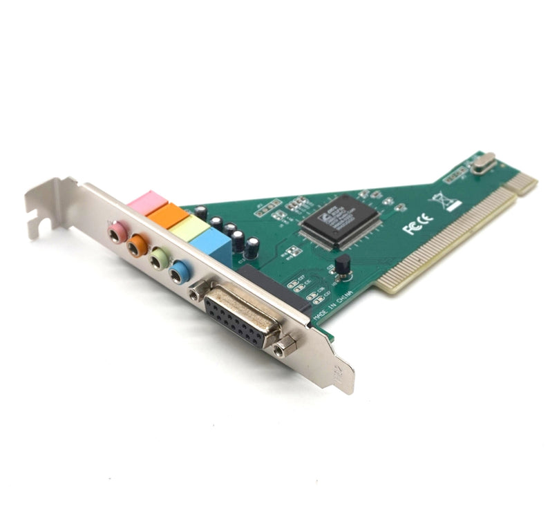 Plugadget 4.1CH CMI8738 Electronic Components Desktop PC Internal Stereo Sound Practical Audio Card Computer PCI Port