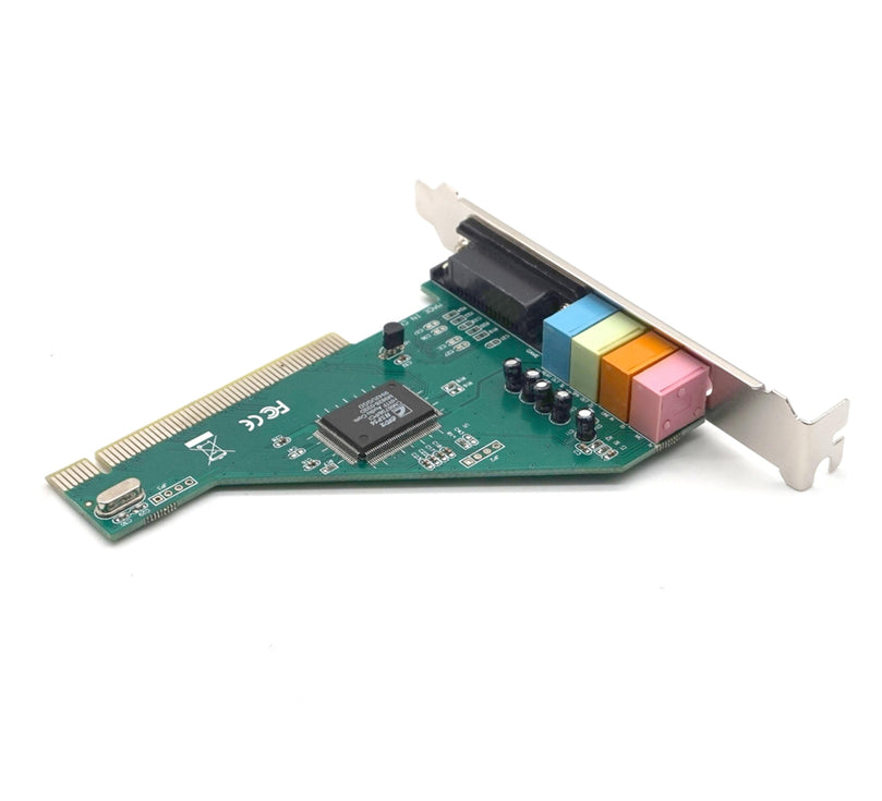 Plugadget 4.1CH CMI8738 Electronic Components Desktop PC Internal Stereo Sound Practical Audio Card Computer PCI Port