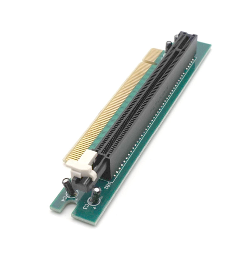 Plugadget PCi-E PCi-Express 16X Right Angle Extender Protector Riser Adapter Card For 1U 2U PC
