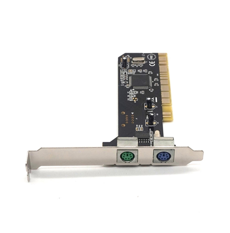 Plugadget 2 Ports PS2 Ps/2 Pci Card PCI Ps2 Card For PC