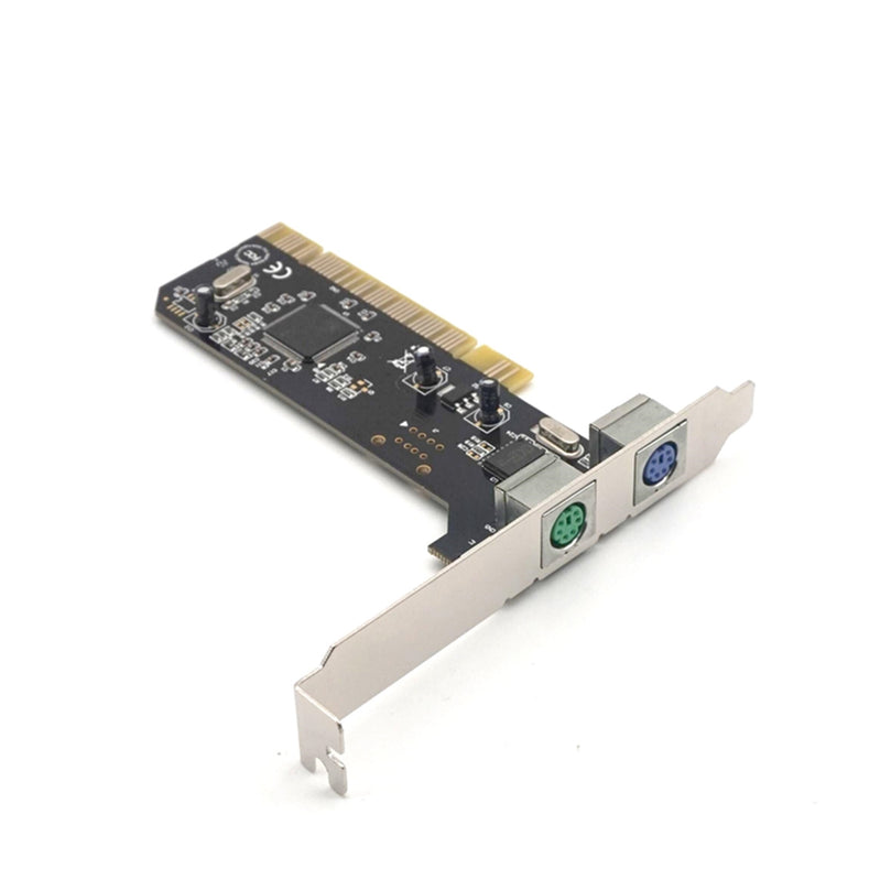Plugadget 2 Ports PS2 Ps/2 Pci Card PCI Ps2 Card For PC