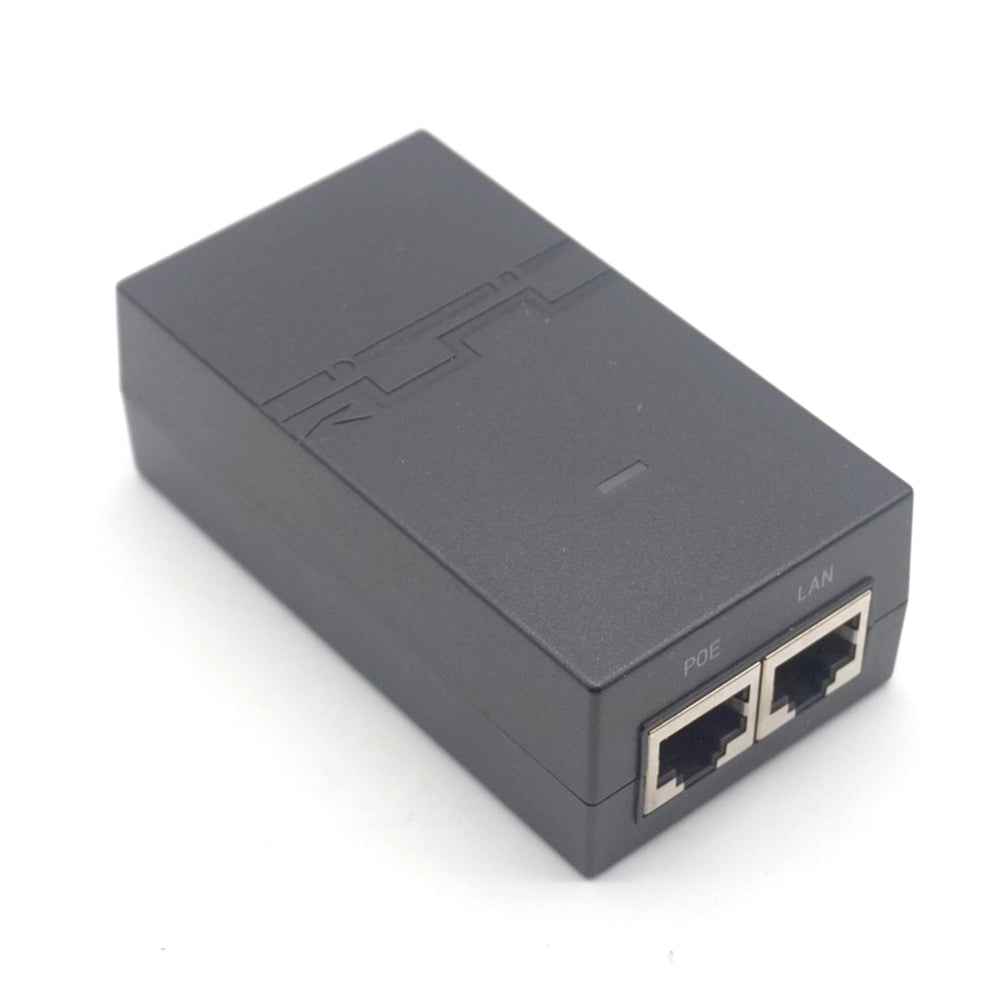 Plugadget POE Power Supply DC Adapter 48V Desktop POE Power Injector Ethernet Adapter Surveillance CCTV
